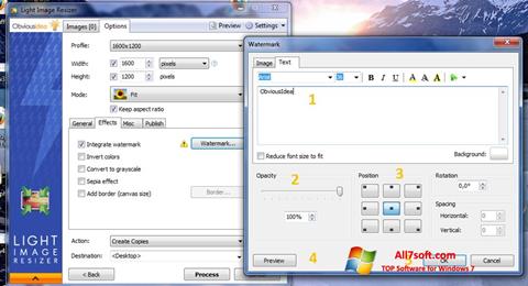 Screenshot Light Image Resizer per Windows 7