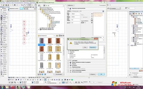 Screenshot ArchiCAD per Windows 7
