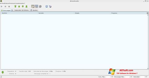 Screenshot JDownloader per Windows 7