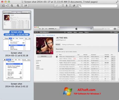 Screenshot PDF Combine per Windows 7