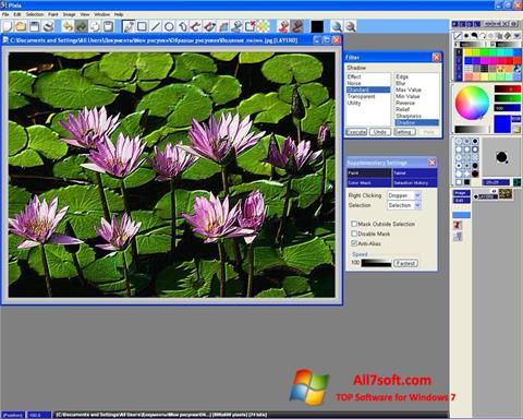 Screenshot Pixia per Windows 7