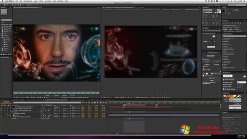 Screenshot Adobe After Effects per Windows 7