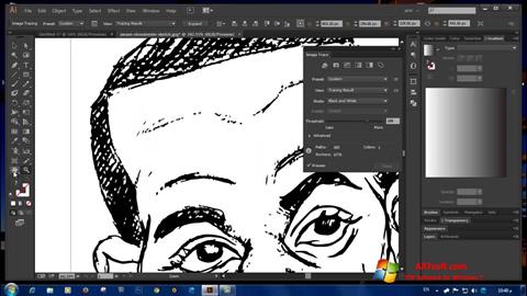 Screenshot Adobe Illustrator CC per Windows 7