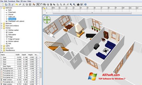 Screenshot FloorPlan 3D per Windows 7