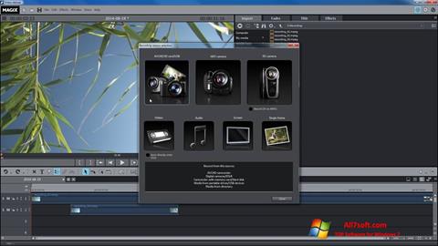 Screenshot MAGIX Movie Edit Pro per Windows 7
