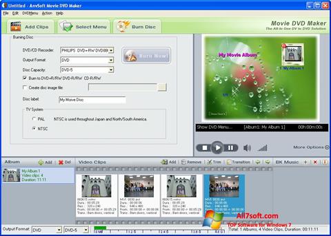 Screenshot DVD Maker per Windows 7