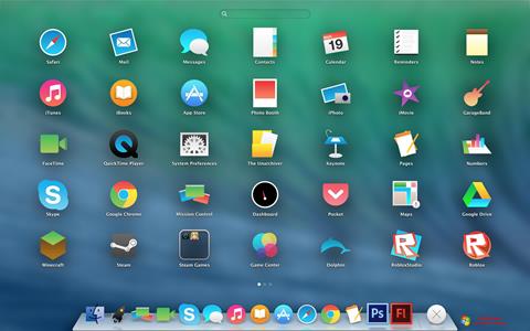 Screenshot OS X Flat IconPack Installer per Windows 7