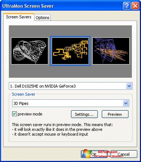 Screenshot UltraMon per Windows 7