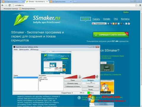 Screenshot SSmaker per Windows 7