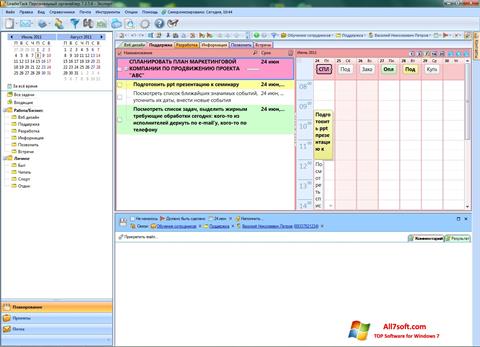 Screenshot LeaderTask per Windows 7