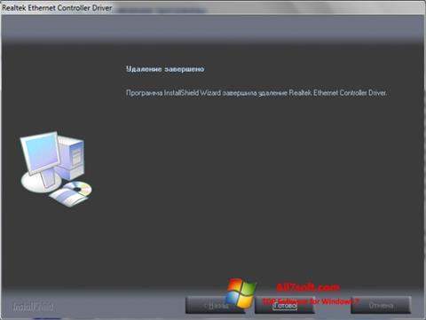 Screenshot Realtek Ethernet Controller Driver per Windows 7