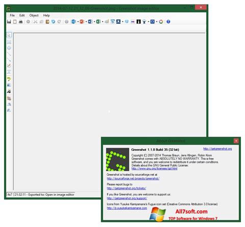 Screenshot Greenshot per Windows 7