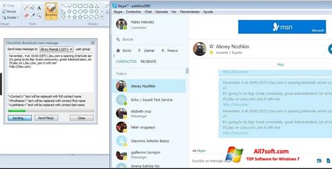 Screenshot Clownfish per Windows 7