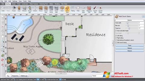 Screenshot Realtime Landscaping Architect per Windows 7