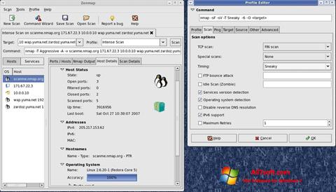 Screenshot Nmap per Windows 7