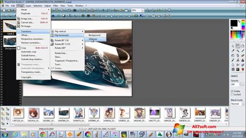Screenshot PhotoFiltre Studio X per Windows 7