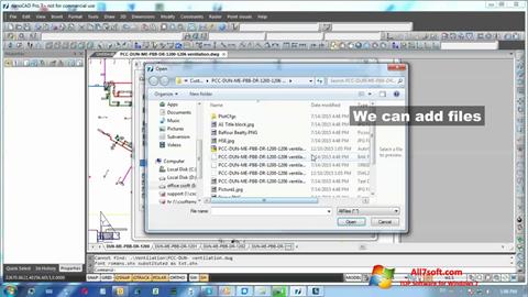 Screenshot nanoCAD per Windows 7