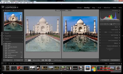 Screenshot Adobe Photoshop Lightroom per Windows 7