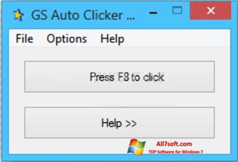 Screenshot GS Auto Clicker per Windows 7