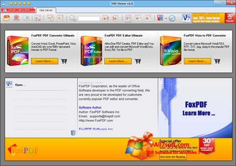 Screenshot VSD Viewer per Windows 7