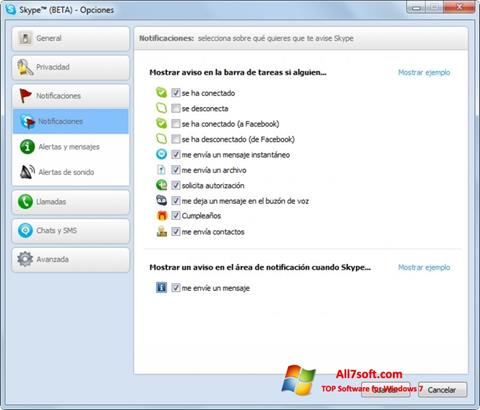 Screenshot Skype Beta per Windows 7