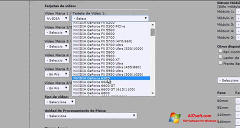 Screenshot Power Supply Calculator per Windows 7