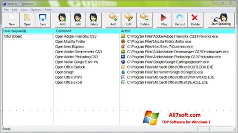 Screenshot Typle per Windows 7