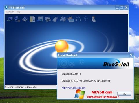 Screenshot BlueSoleil per Windows 7