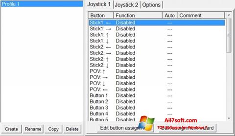 Screenshot JoyToKey per Windows 7