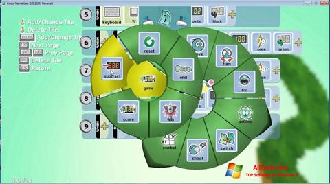 Screenshot Kodu Game Lab per Windows 7