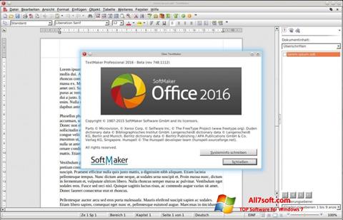 Screenshot SoftMaker Office per Windows 7