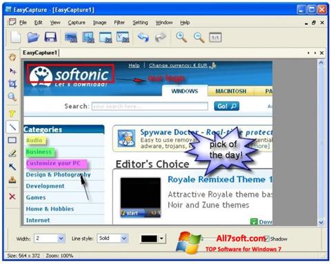 Screenshot EasyCapture per Windows 7