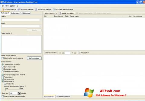 Screenshot SearchInform per Windows 7