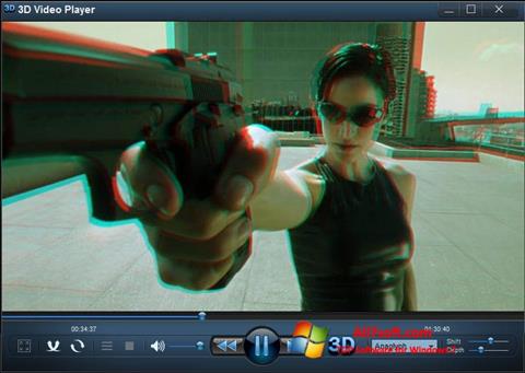 Screenshot 3D Video Player per Windows 7