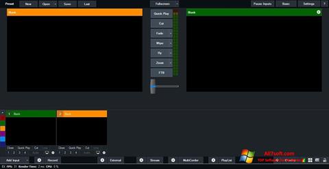 Screenshot vMix per Windows 7