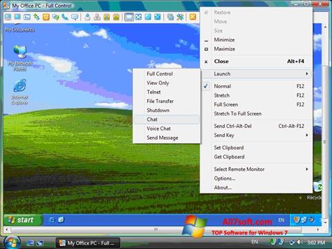 Screenshot Radmin per Windows 7