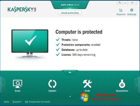 Screenshot Kaspersky per Windows 7
