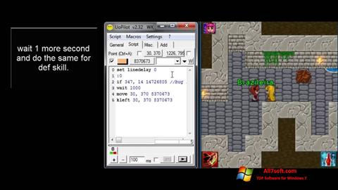 Screenshot UoPilot per Windows 7