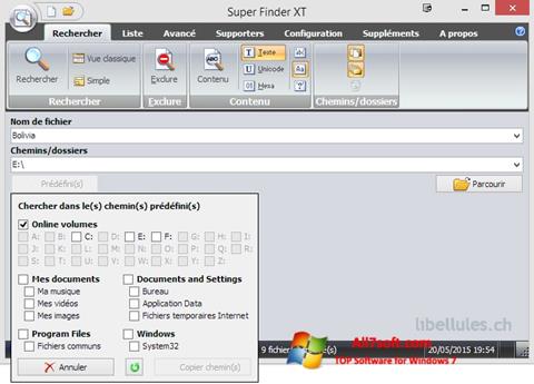 Screenshot Super Finder XT per Windows 7