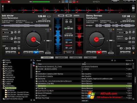 Screenshot Virtual DJ Pro per Windows 7