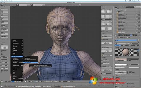 Screenshot Blender per Windows 7