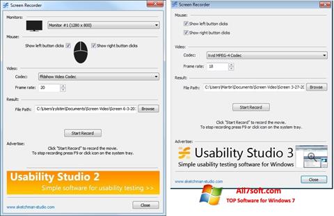 Screenshot Rylstim Screen Recorder per Windows 7