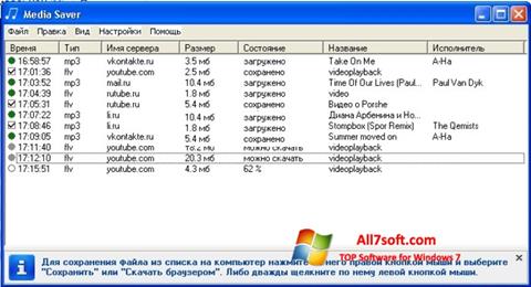 Screenshot Media Saver per Windows 7