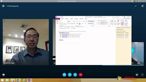 Screenshot Skype for Business per Windows 7