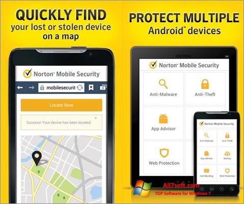 Screenshot Norton Mobile Security per Windows 7