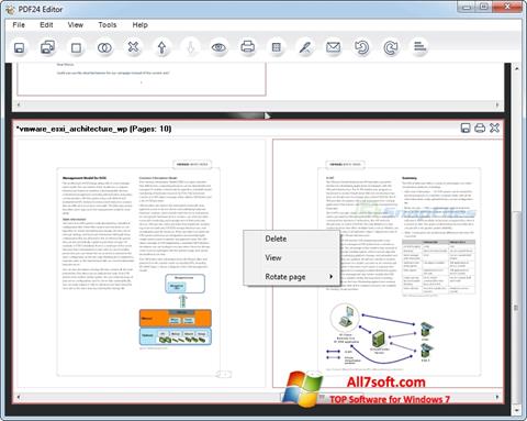 Screenshot PDF24 Creator per Windows 7