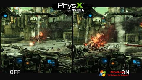 Screenshot NVIDIA PhysX per Windows 7