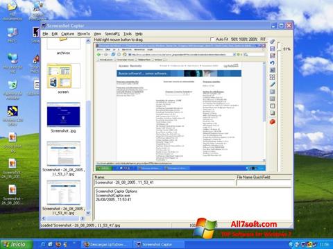 Screenshot Screenshot Captor per Windows 7