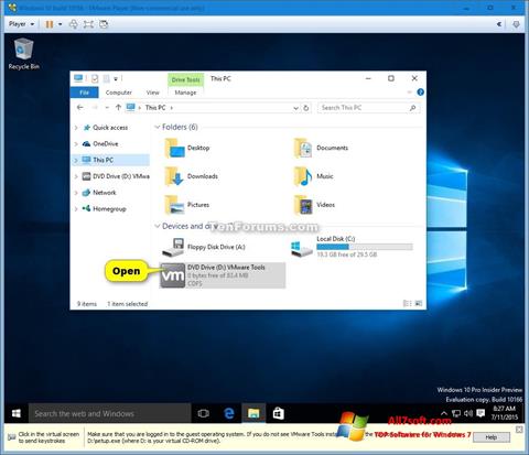 Screenshot Virtual CD per Windows 7