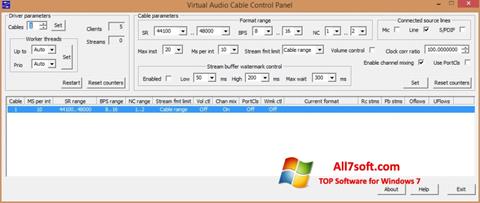 Screenshot Virtual Audio Cable per Windows 7